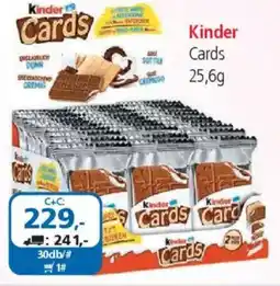 ÁRKLUB Kinder Cards ajánlat