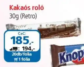 ÁRKLUB Kakaós roló ajánlat