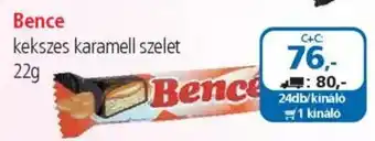 ÁRKLUB Bence kekszes karamell szelet ajánlat