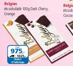 ÁRKLUB Belgian étcsokoládé Dark Cherry ajánlat
