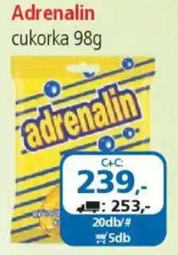 ÁRKLUB Adrenalin cukorka ajánlat