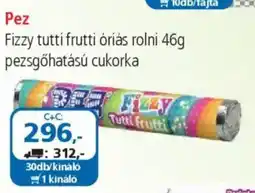ÁRKLUB Pez Fizzy tutti frutti óriás rolni ajánlat