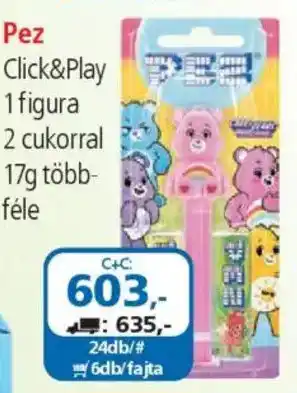 ÁRKLUB Pez Click&Play ajánlat