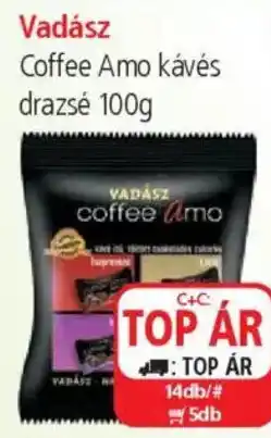 ÁRKLUB Vadász Coffee Amo kávés drazsé ajánlat