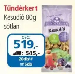 ÁRKLUB Tündérkert Kesudió ajánlat