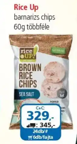 ÁRKLUB Rice Up barnarizs chips ajánlat
