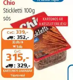 ÁRKLUB Chio Stickletti ajánlat