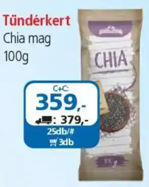 ÁRKLUB Tündérkert Chia mag ajánlat
