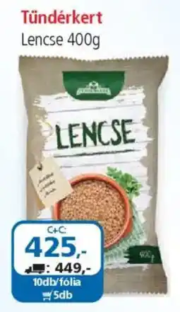 ÁRKLUB Tündérkert Lencse ajánlat