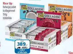 ÁRKLUB Rice Up fehérjeszelet kollagénnel ajánlat