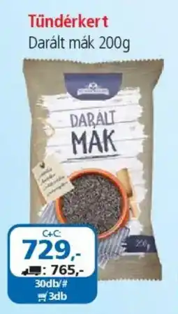 ÁRKLUB Tündérkert Darált mák ajánlat