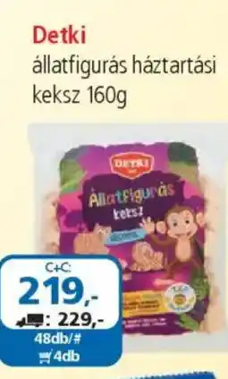 ÁRKLUB Detki állatfigurás háztartási keksz ajánlat