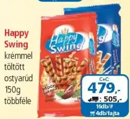 ÁRKLUB Happy Swing krémmel töltött ostyarúd ajánlat