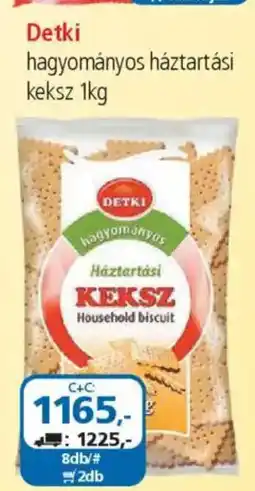 ÁRKLUB Detki hagyományos háztartási keksz ajánlat