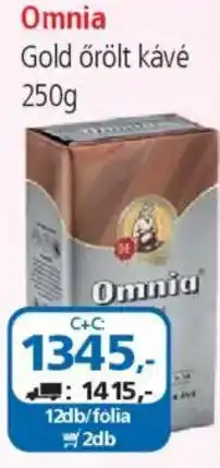 ÁRKLUB Omnia Gold őrölt kávé ajánlat