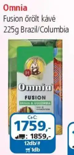 ÁRKLUB Omnia Fusion őrölt kávé ajánlat
