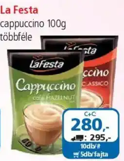 ÁRKLUB La Festa cappuccino ajánlat