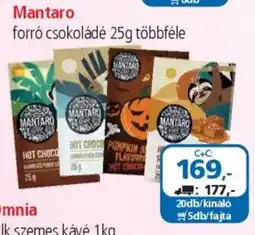 ÁRKLUB Mantaro forró csokoládé ajánlat