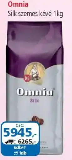 ÁRKLUB Omnia Silk szemes kávé ajánlat