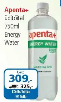 ÁRKLUB Apenta+ Üdítőital Energy Water ajánlat
