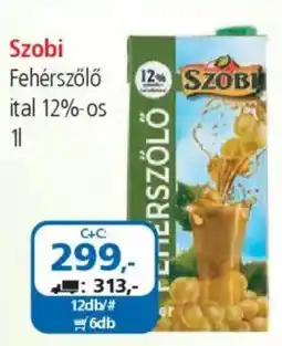 ÁRKLUB Szobi Fehérszőlő ital 12% ajánlat