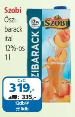 ÁRKLUB Szobi Őszibarack ital 12% ajánlat