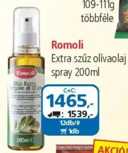 ÁRKLUB Romoli Extra szűz olívaolaj spray ajánlat