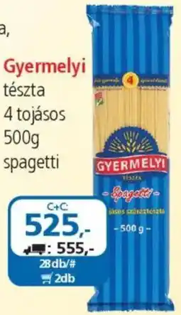 ÁRKLUB Gyermelyi tészta 4 tojásos ajánlat