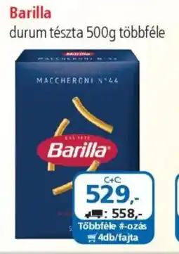 ÁRKLUB Barilla durum tészta ajánlat