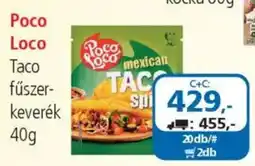 ÁRKLUB Poco Loco Taco fűszerkeverék ajánlat