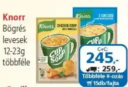 ÁRKLUB Knorr Bögrés levesek ajánlat