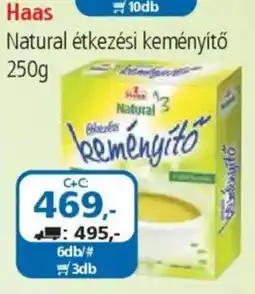 ÁRKLUB Haas Natural étkezési keményítő ajánlat