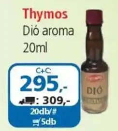 ÁRKLUB Thymos Dió aroma ajánlat