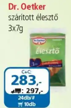 ÁRKLUB Dr. Oetker szárított élesztő ajánlat