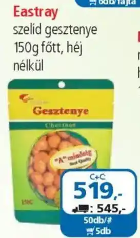ÁRKLUB Eastray szelíd gesztenye ajánlat