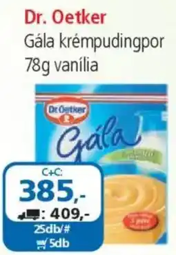 ÁRKLUB Dr. Oetker Gála krémpudingpor ajánlat