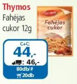 ÁRKLUB Thymos Fahéjas cukor ajánlat