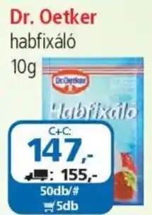 ÁRKLUB Dr. Oetker habfixáló ajánlat