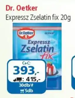 ÁRKLUB Dr. Oetker Expressz Zselatin fix ajánlat