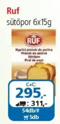 ÁRKLUB Ruf sütőpor ajánlat