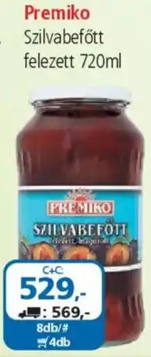 ÁRKLUB Premiko Szilvabefőtt felezett ajánlat
