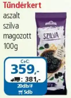 ÁRKLUB Tündérkert aszalt szilva magozott ajánlat
