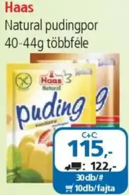 ÁRKLUB Haas Natural pudingpor ajánlat