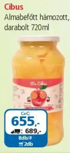 ÁRKLUB Cibus Almabefőtt hámozott, darabolt ajánlat