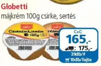 ÁRKLUB Globetti májkrém ajánlat