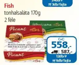 ÁRKLUB Fish tonhalsaláta ajánlat