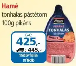 ÁRKLUB Hamé tonhalas pástétom ajánlat
