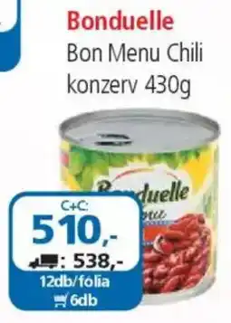 ÁRKLUB Bonduelle Bon Menu Chili konzerv ajánlat