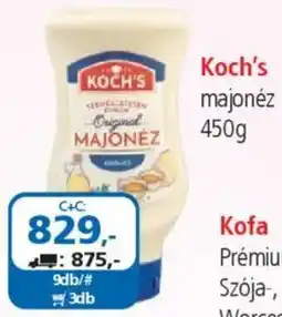 ÁRKLUB Koch's majonéz ajánlat
