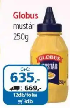 ÁRKLUB Globus mustár ajánlat